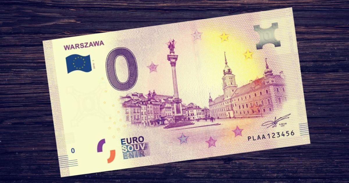 Banknot 0 zł kolekcjonerski – przewodnik 2026