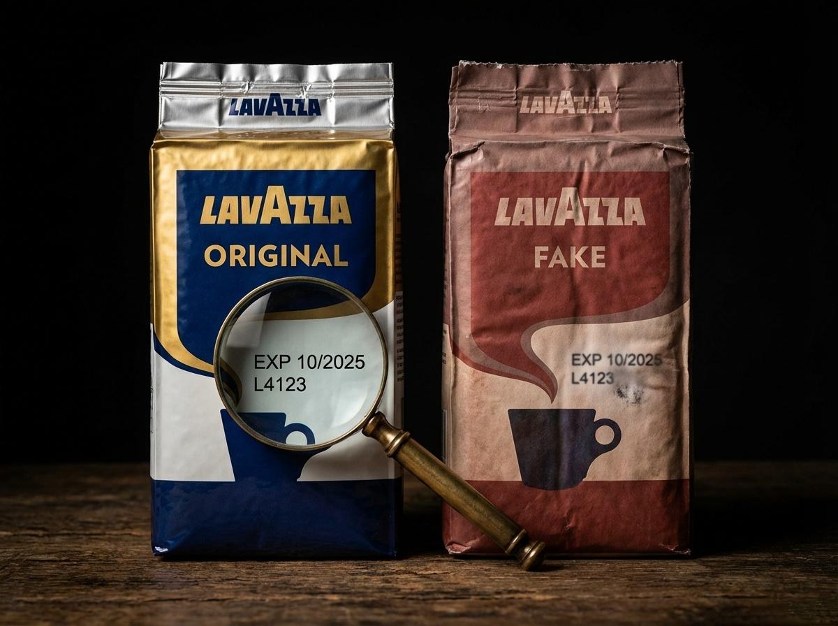 Podrabiana kawa Lavazza – jak odróżnić oryginał od fałszywki