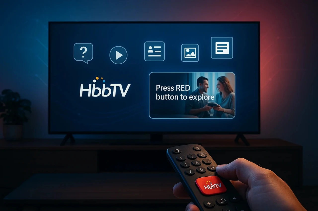 HbbTV co to jest? Hybrydowa telewizja łącząca tradycyjny odbiór z interaktywnymi aplikacjami
